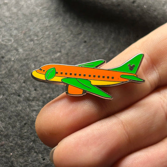 2020 - Orange Bird - Plane - Mystery Series - Hidden Disney - Pin
