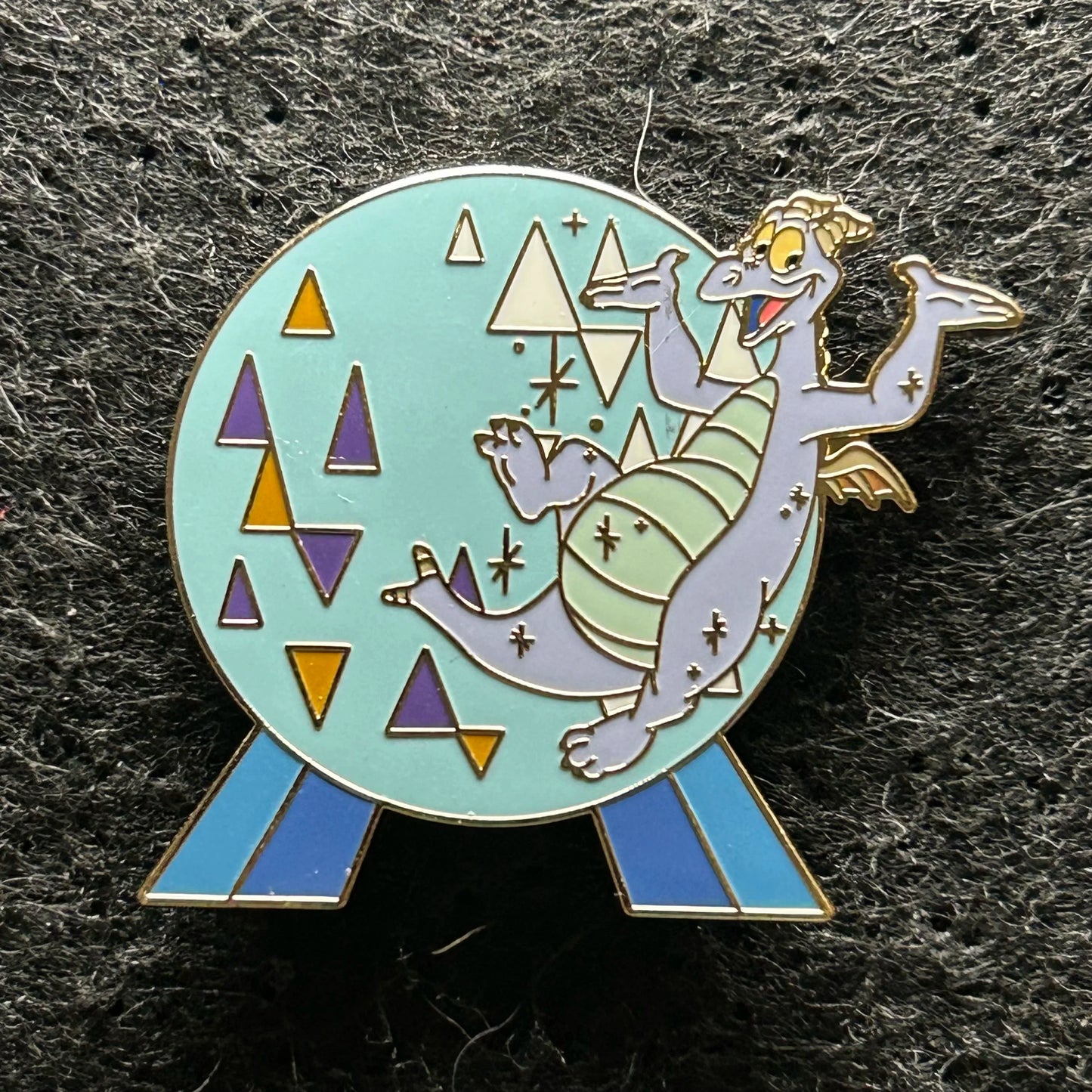 2022 - Figment - Epcot - Spaceship Earth - 50th Anniversary - Disney Pin