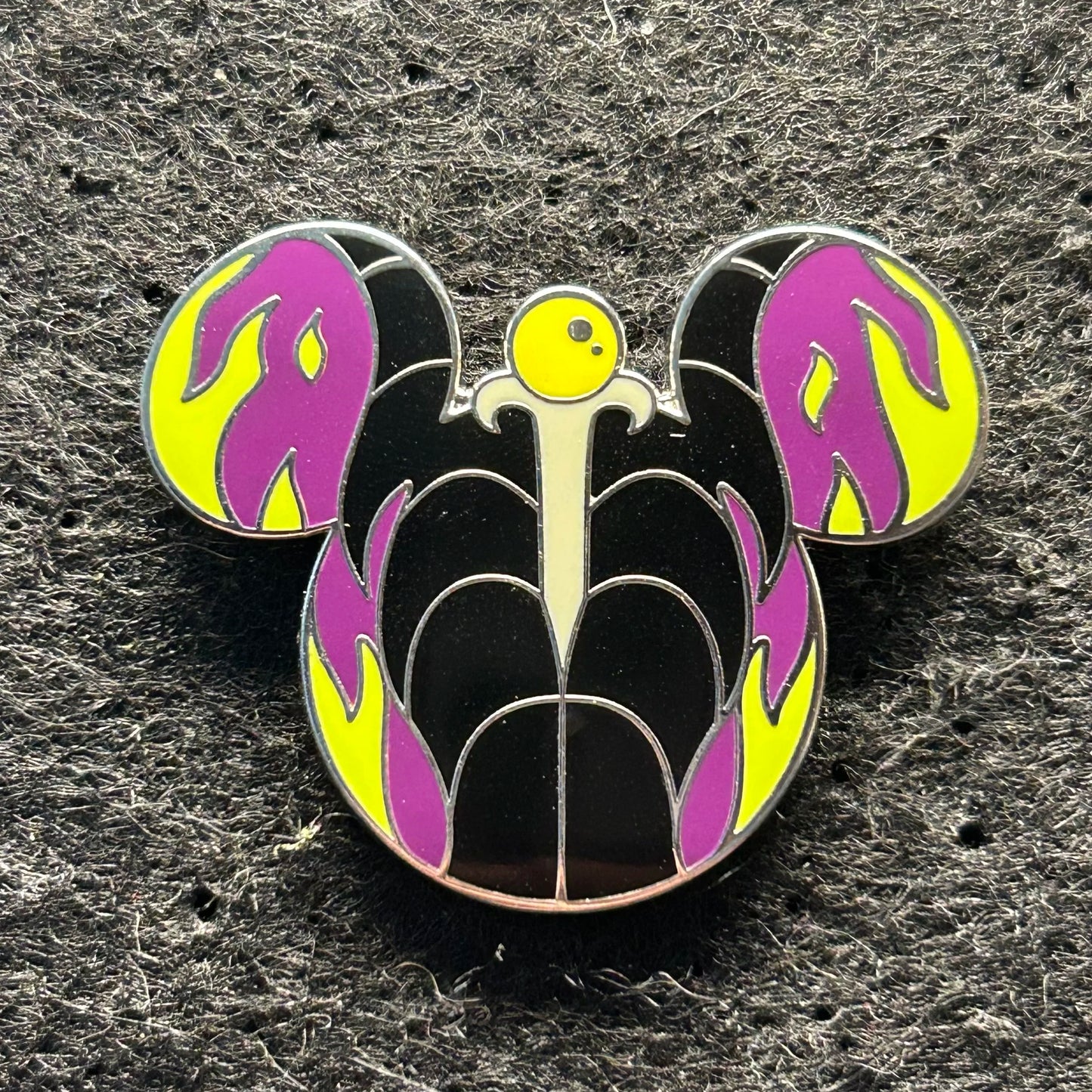 2022 - Maleficent - Villain Mystery Series - Mickey Icon - Disney Pin
