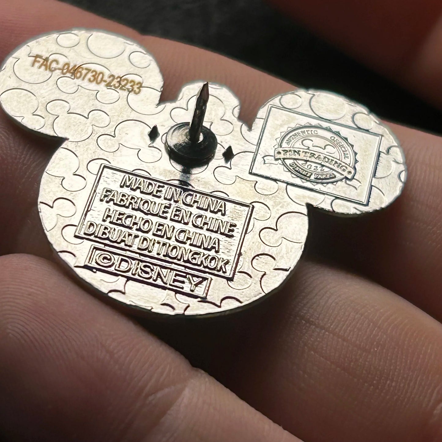 2022 - Maleficent - Villain Mystery Series - Mickey Icon - Disney Pin