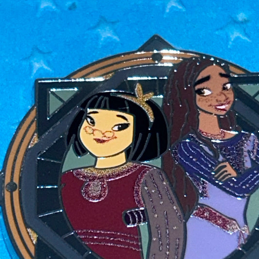2024 - Asha and Dahlia - Mystery Wish - Best Friends - Pin