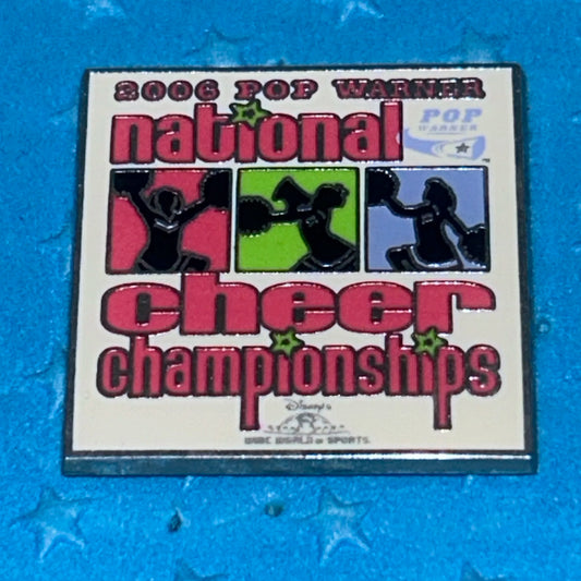 2006 - National Cheer Championship - WWOS - Disney Pin