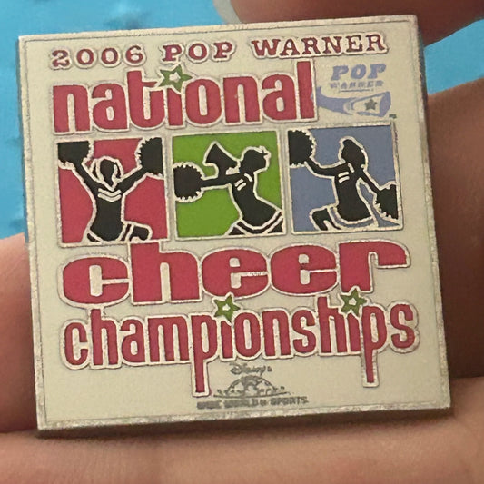2006 - National Cheer Championship - WWOS - Disney Pin