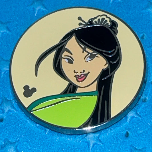 2019 - Mulan - Hidden Mickey - Princess - Pin
