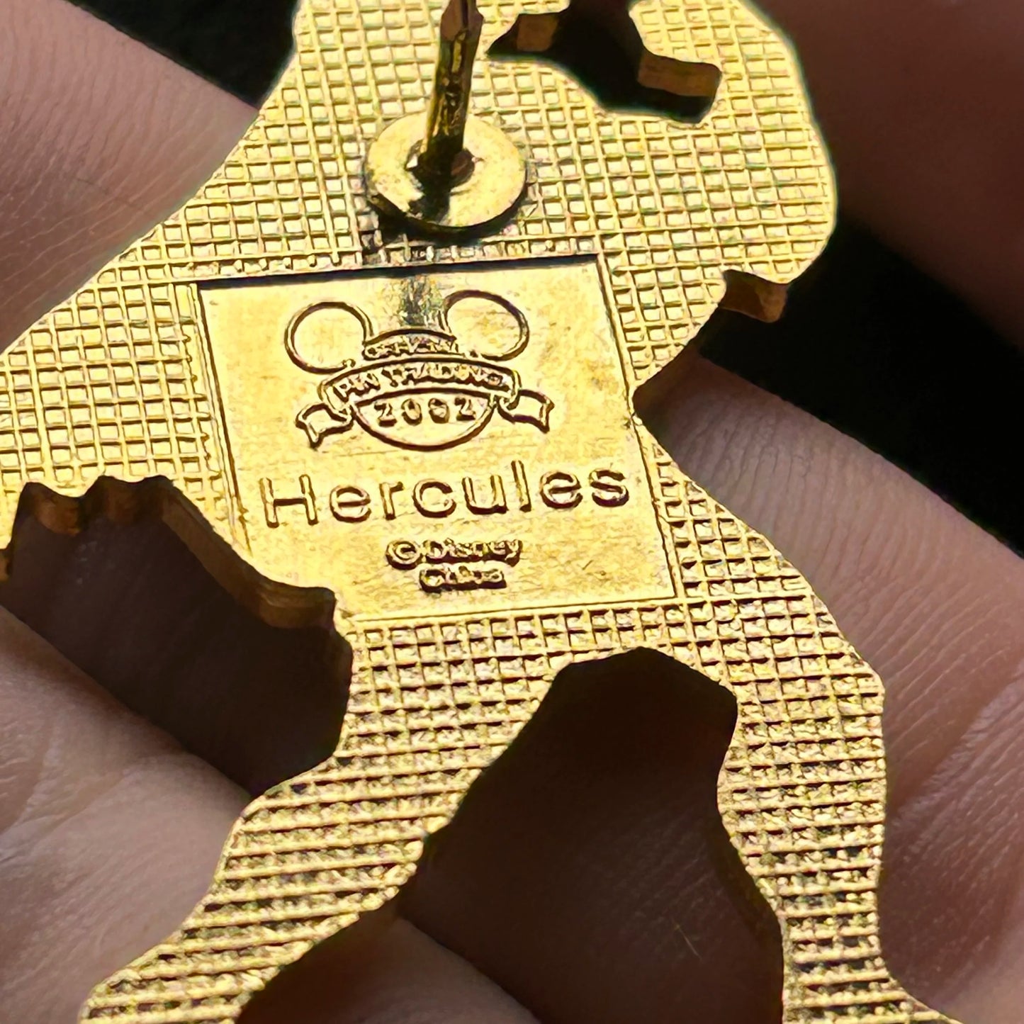 2002 - Hercules - Pointing at Bicep - Full Body - Disney Pin