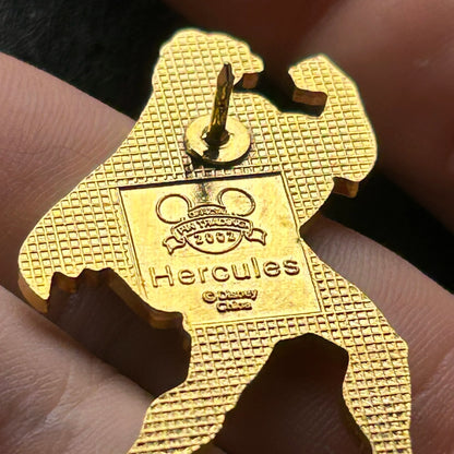 2002 - Hercules - Pointing at Bicep - Full Body - Disney Pin
