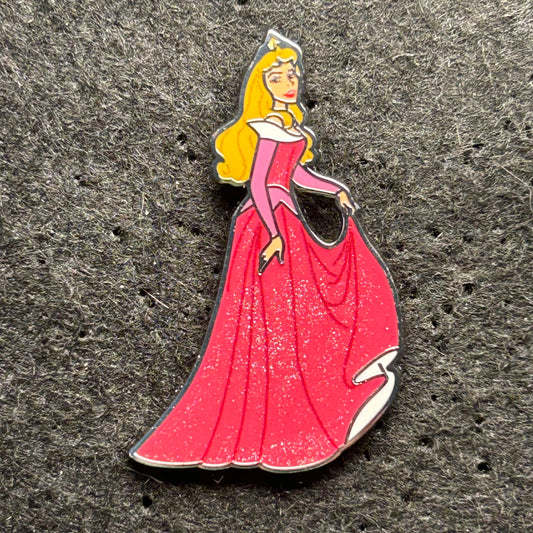 2023 - Aurora - Sleeping Beauty - Princess Series - Glitter Dress - Disney Pin