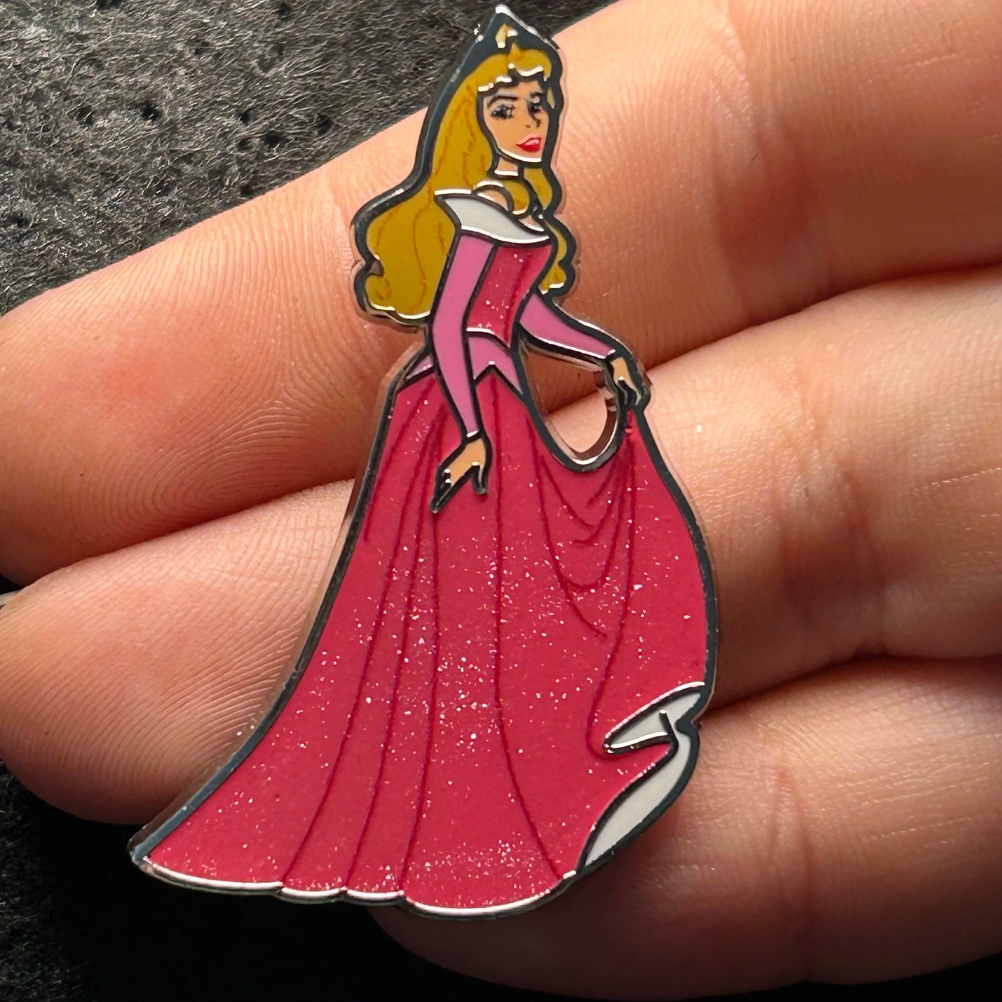 2023 - Aurora - Sleeping Beauty - Princess Series - Glitter Dress - Disney Pin