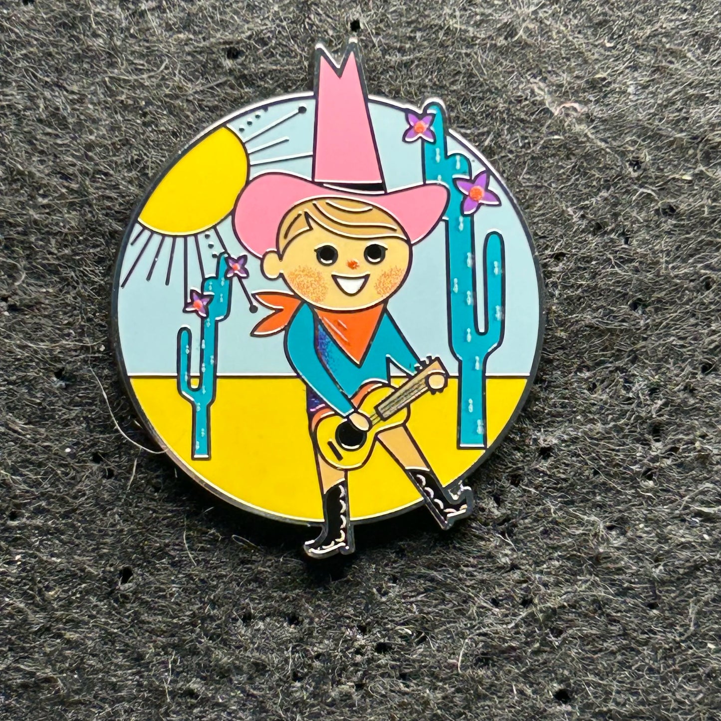 2024 - Cowboy - United States - It’s A Small World - Mystery Pin