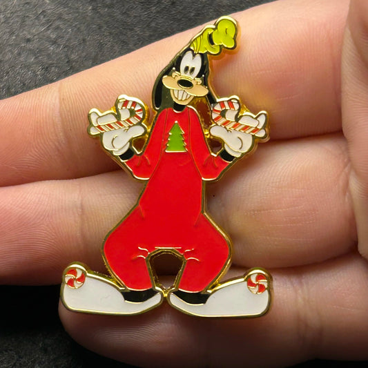 Loungefly - Goofy - Christmas Pjs and Candy Canes - Disney Pin