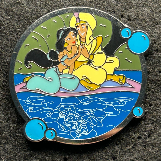 2022 - Jasmine and Aladdin - Reflections - Mystery Series - Disney Pin