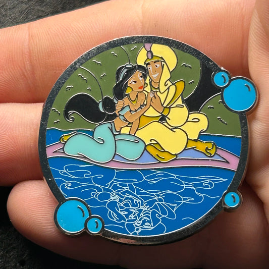 2022 - Jasmine and Aladdin - Reflections - Mystery Series - Disney Pin