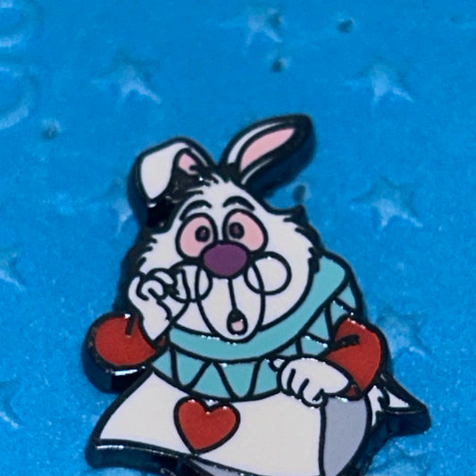 Loungefly - White Rabbit - Alice In Wonderland - Pin