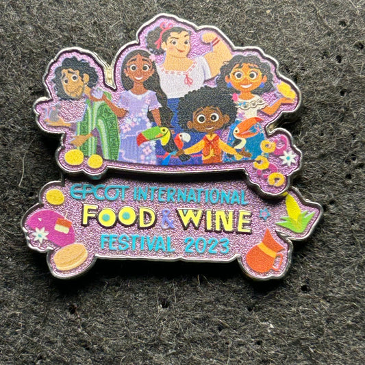 2023 - Madrigal Family - EPCOT - Food and Wine - WDW - LR - Disney Pin on Pin