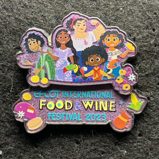 2023 - Madrigal Family - EPCOT - Food and Wine - WDW - LR - Disney Pin on Pin