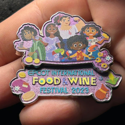 2023 - Madrigal Family - EPCOT - Food and Wine - WDW - LR - Disney Pin on Pin