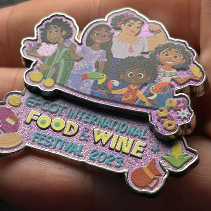 2023 - Madrigal Family - EPCOT - Food and Wine - WDW - LR - Disney Pin on Pin