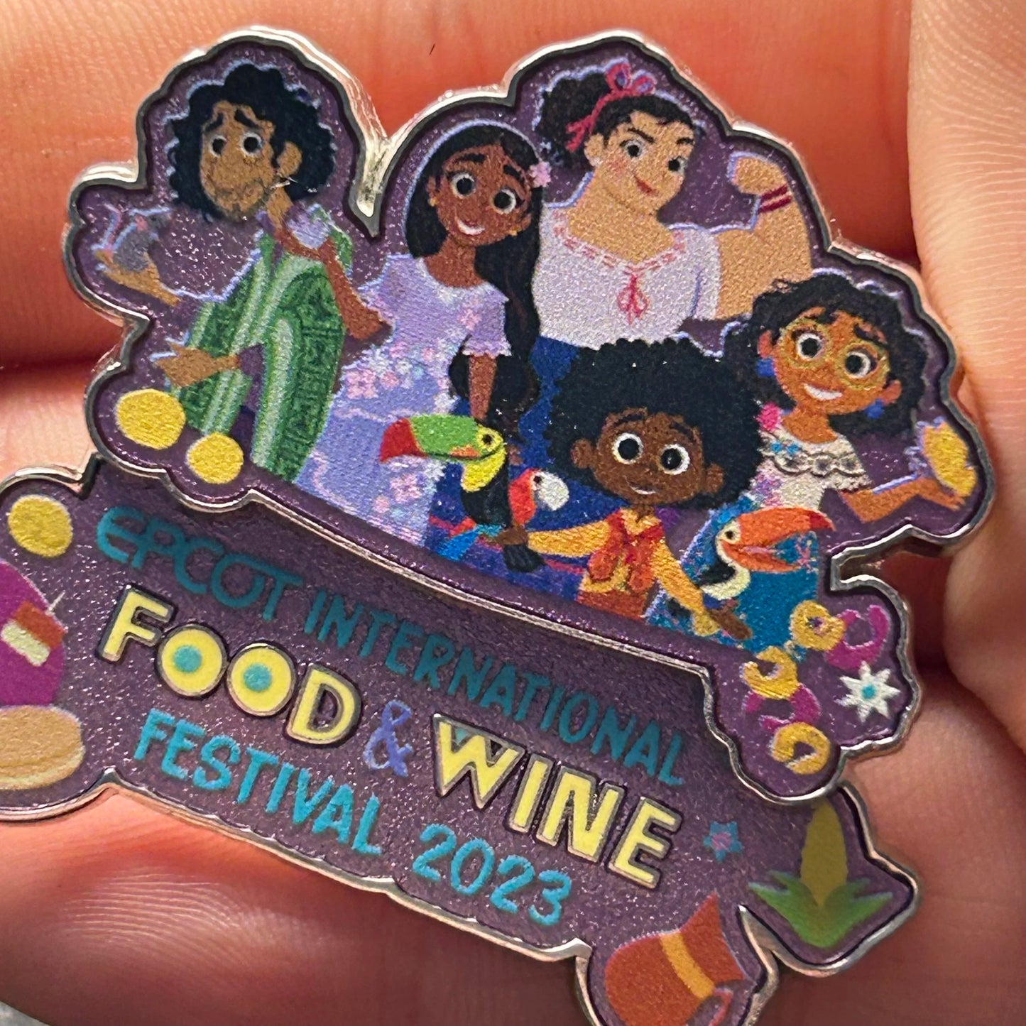 2023 - Madrigal Family - EPCOT - Food and Wine - WDW - LR - Disney Pin on Pin