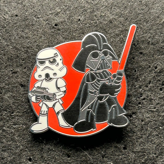 2024 - Darth Vader and Stormtrooper - Cartoon Series - Mystery Pin