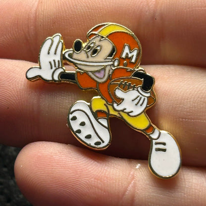 2000 - Mickey Mouse - Football Player - WDW - Tiny - Disney Pin
