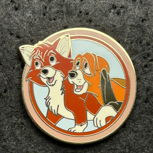 2012 - Todd and Copper - Fox and the Hound - Best Friends - Mystery Pin