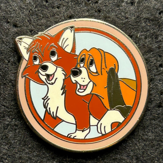 2012 - Todd and Copper - Fox and the Hound - Best Friends - Mystery Pin