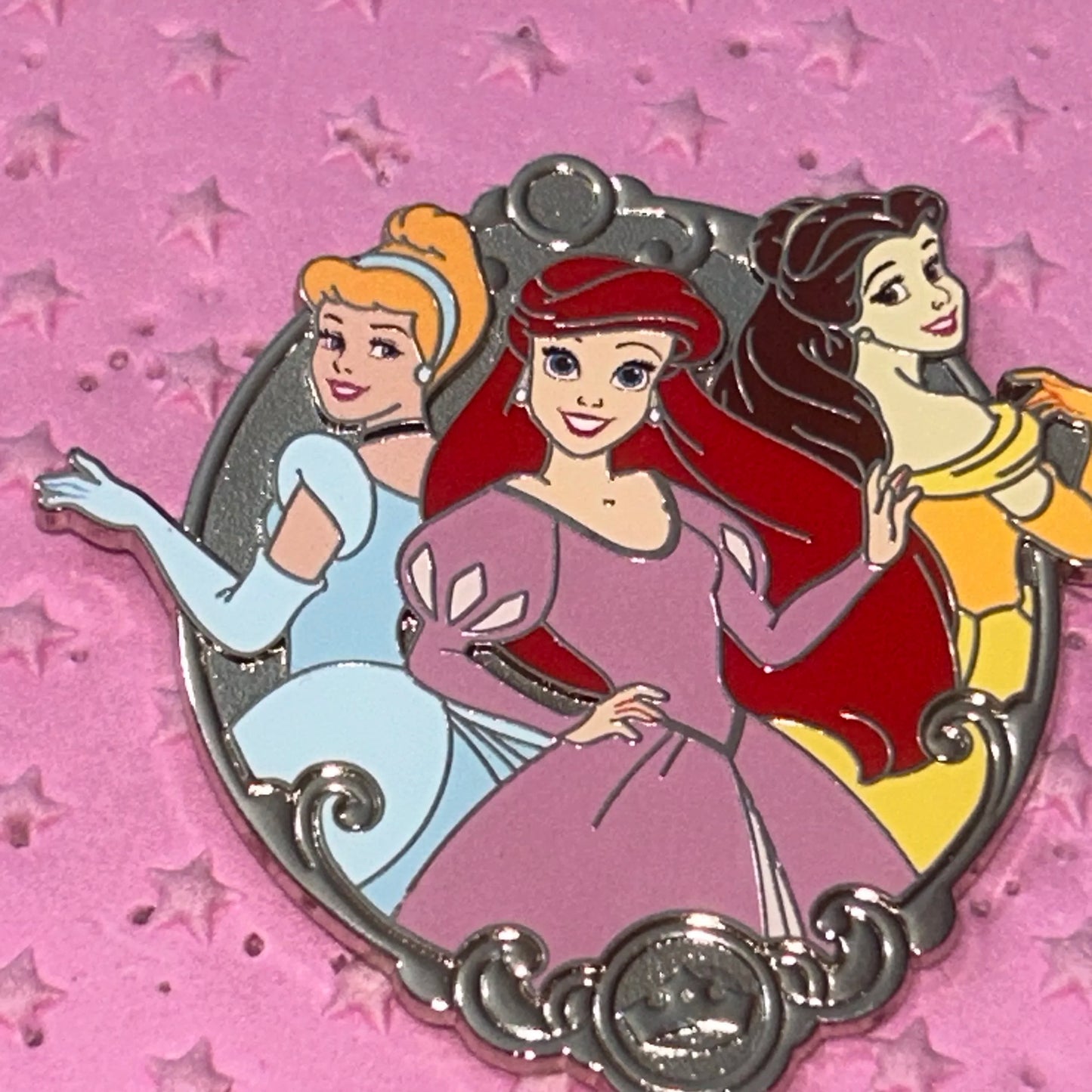 2024 - Belle, Ariel, And Cinderella - Disney Princess Pin