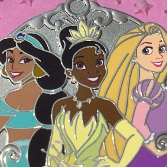 2024 - Jasmine, Tiana, and Rapunzel - Disney Pin