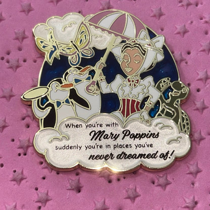 2023 - Mary Poppins - Penguins and Turtle - Disney Pin