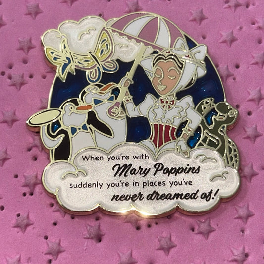 2023 - Mary Poppins - Penguins and Turtle - Disney Pin