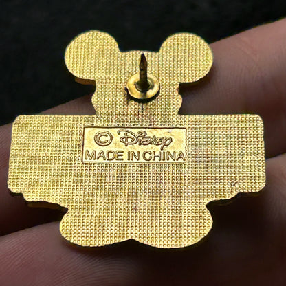 2000s - Mickey Mouse - Red Sign - White Eyes - DLR - Disney Pin