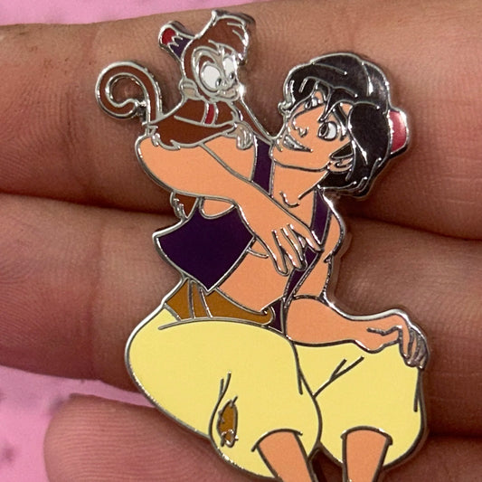 2018 - Aladdin and Abu - Disney Pin