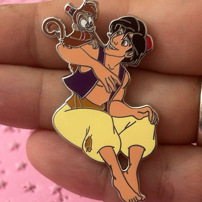 2018 - Aladdin and Abu - Disney Pin