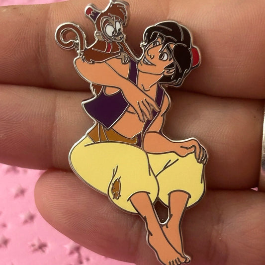 2018 - Aladdin and Abu - Disney Pin