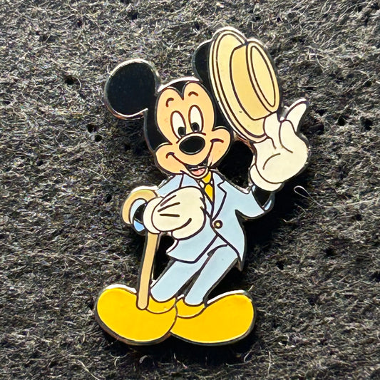 Mickey Mouse - Springtime - Suit, Hat and Cane - DLR - Disney Pin