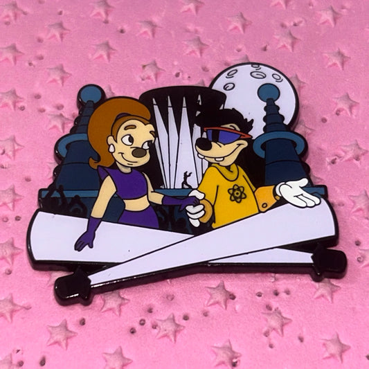 2023 - Roxanne and Max as Powerline - Glow in the Dark - Pin