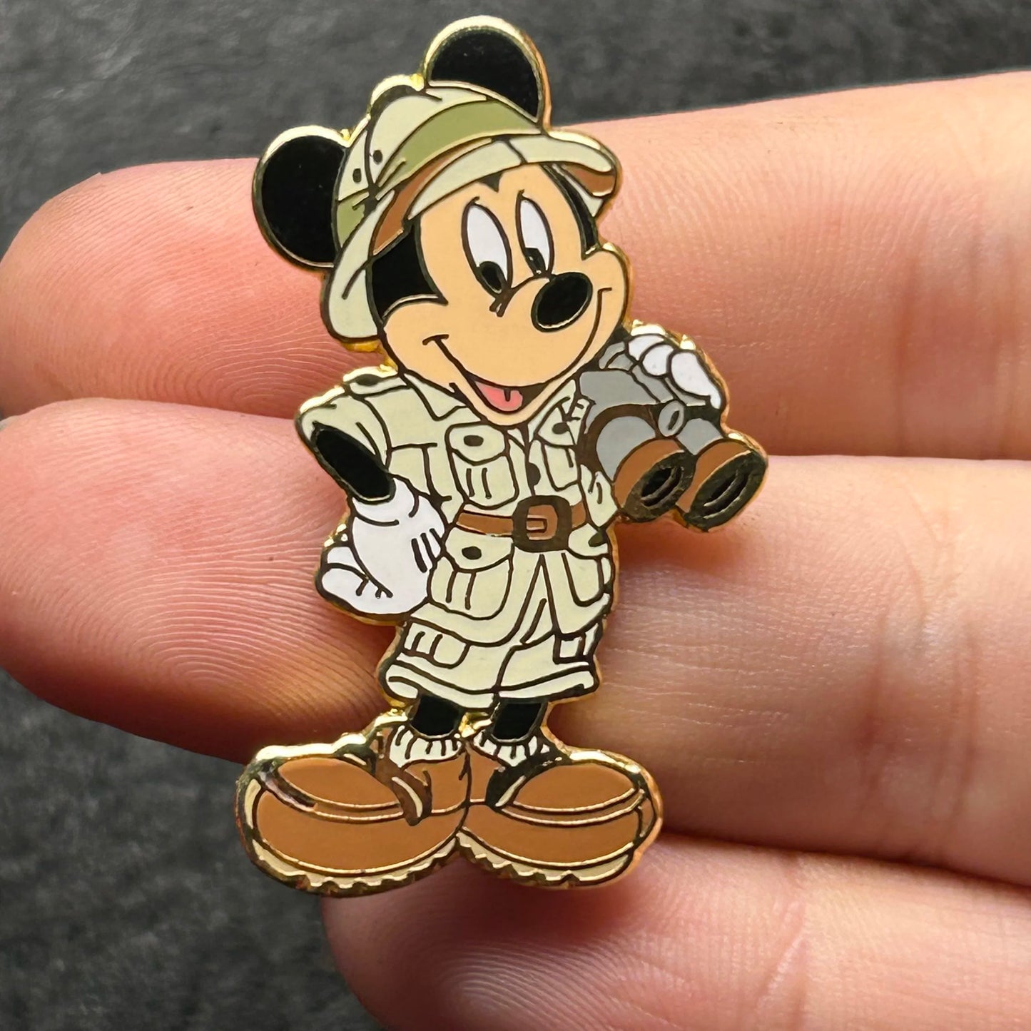 2002 - Mickey Mouse with Binoculars - Disney Pin