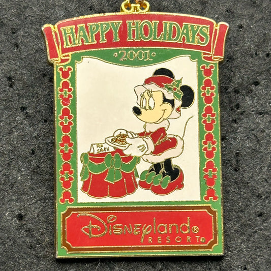 2001 - Minnie Mouse - Cookies For Santa - LE 2,400 - Disney Pin