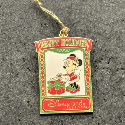 2001 - Minnie Mouse - Cookies For Santa - LE 2,400 - Disney Pin