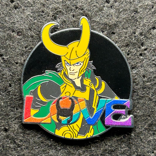 2023 - Loki - Love - Pride - LGBTQ+ - Marvel - Disney Pin