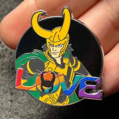 2023 - Loki - Love - Pride - LGBTQ+ - Marvel - Disney Pin
