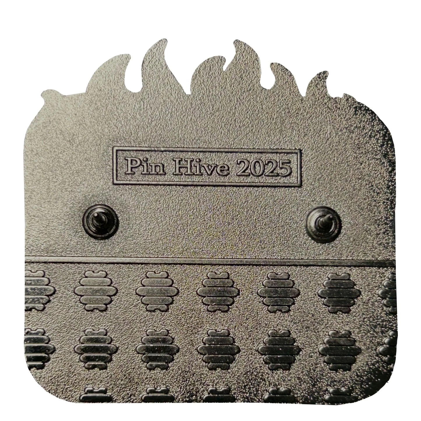 Everything Is Fine - Bee Sipping Tea In Fire Pin