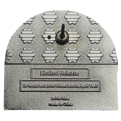 Dr Mudd and John Wilkes Booth - Historical Series Pin