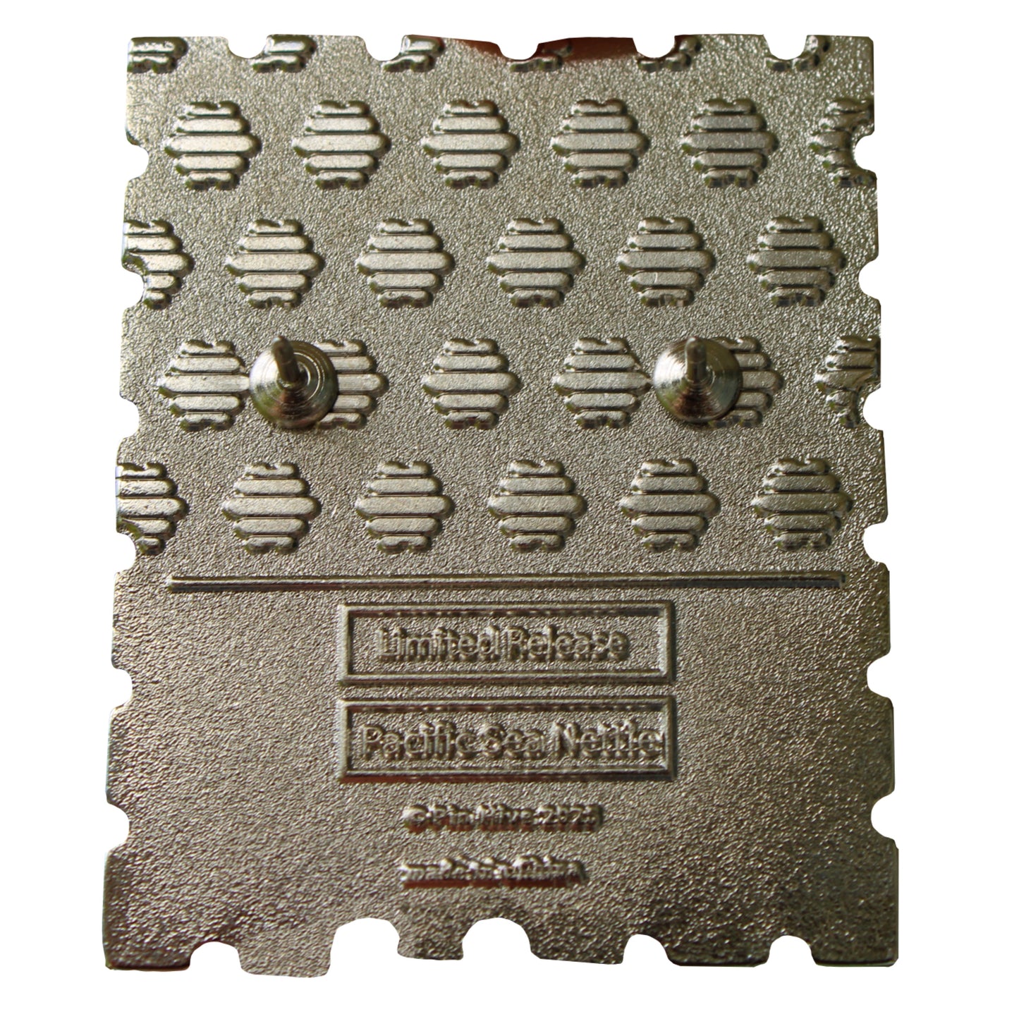 Pacific Sea Nettle Jellyfish Postage Stamp Pin