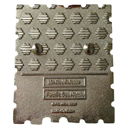 Pacific Sea Nettle Jellyfish Postage Stamp Pin