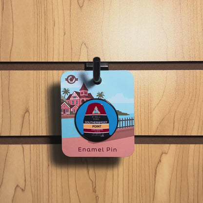 Southernmost Point Pin With Magnet - Key West, Florida